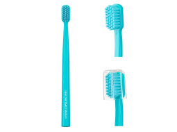 Healthy Smile Medium зубна щітка середньої жорсткості, Голуба